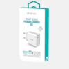 A fonte Devia USB-C 20W é um carregador compacto e eficiente, projetado para fornecer energia rápida e segura aos seus dispositivos eletrônicos. Com uma potência de saída de 20 watts, ela é capaz de carregar rapidamente smartphones, tablets e outros dispositivos compatíveis com a tecnologia USB-C.