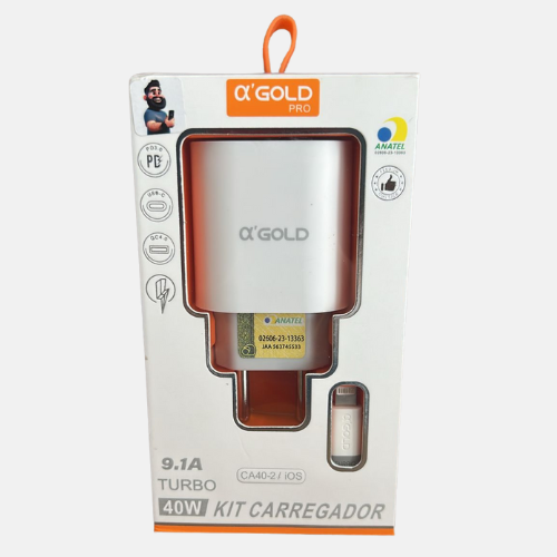 O carregador AI Gold Pro 9.1A é uma excelente opção para quem busca um carregamento rápido e eficiente para seus dispositivos. Com sua alta corrente de saída, ele é capaz de recarregar a bateria do seu smartphone, tablet ou outros dispositivos compatíveis em um tempo significativamente menor.