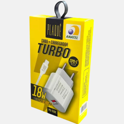 O carregador USB Type-C Plaquê 18W é um acessório indispensável para quem busca carregar seus dispositivos de forma rápida e eficiente. Com sua potência de 18 watts, ele é capaz de fornecer energia suficiente para carregar smartphones, tablets e outros dispositivos compatíveis com essa tecnologia em menos tempo.