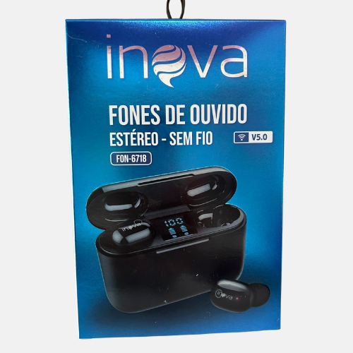 Fone Sem Fio inova FON-6718